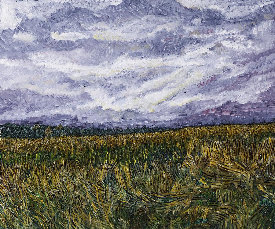 Mequon Field Painting by Richard Wandell