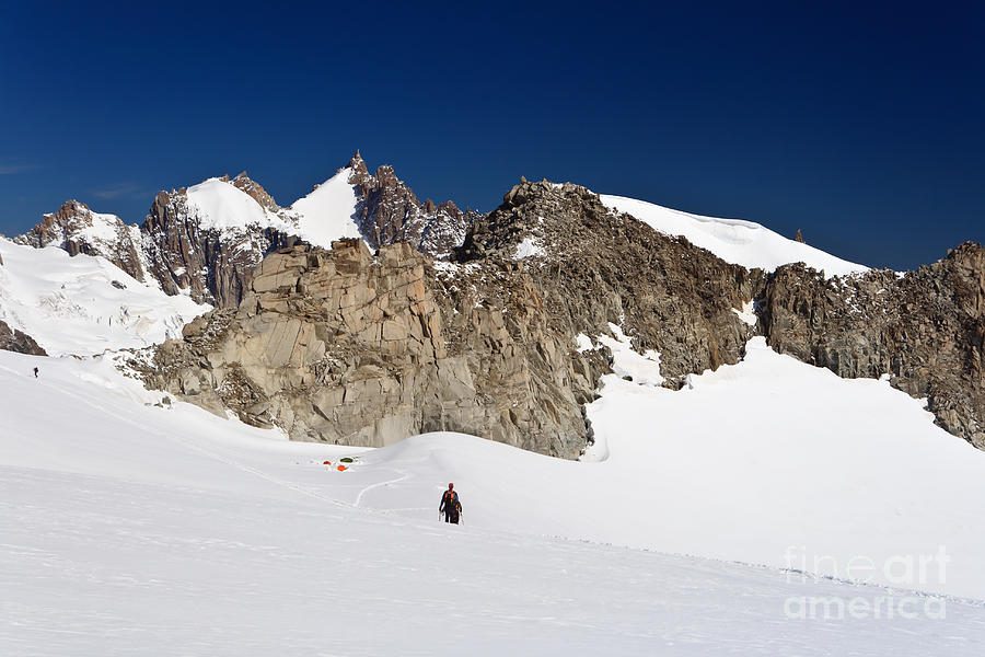 Mer de glace - Mont-Blanc Photograph by Antonio Scarpi