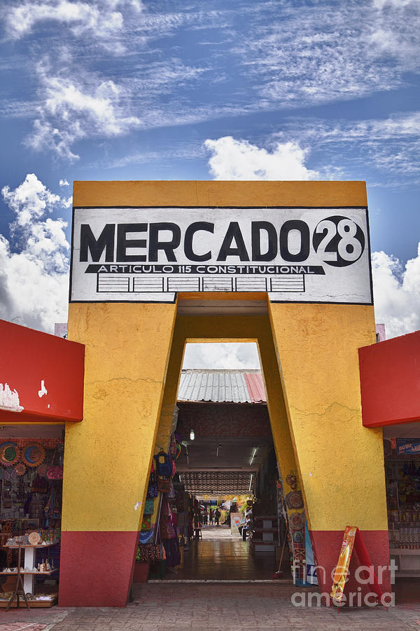 Mercado 28 in Cancun Photograph by Bryan Mullennix