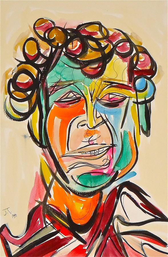 Merce Cunningham Painting by Troy Thomas