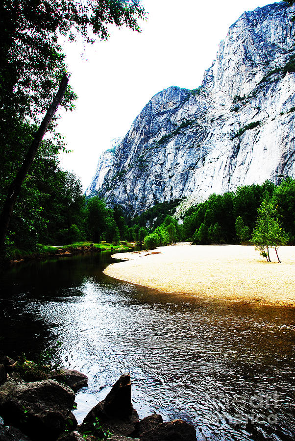 Yosemite National Park Photograph - Merced River in Yosemite National Park  by Laraine  C Photography