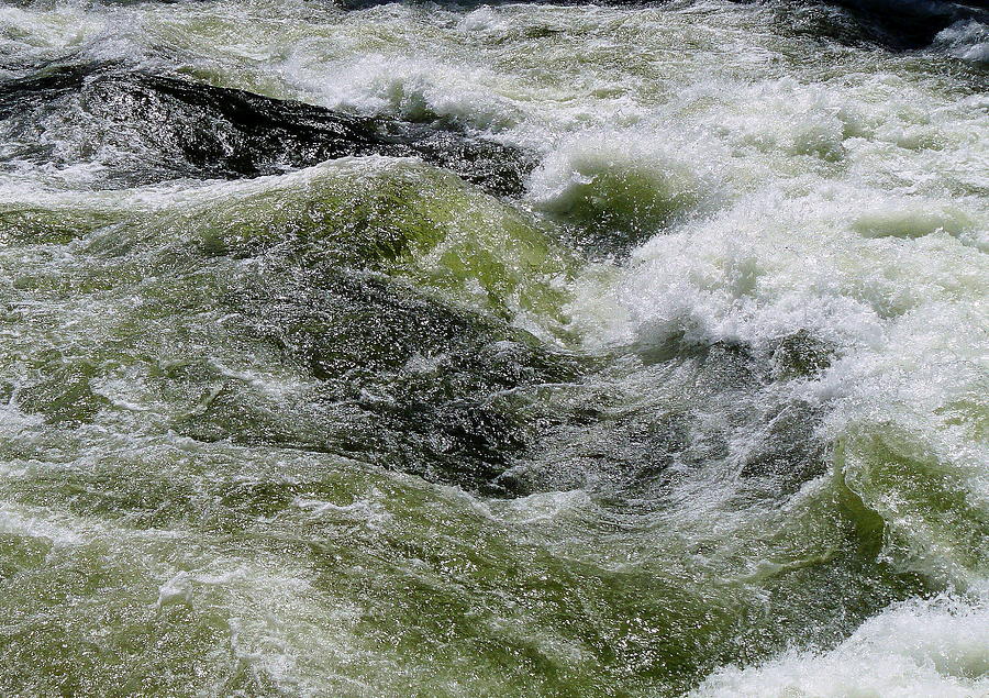 Merced River Rapids Photograph by Jeff Lowe