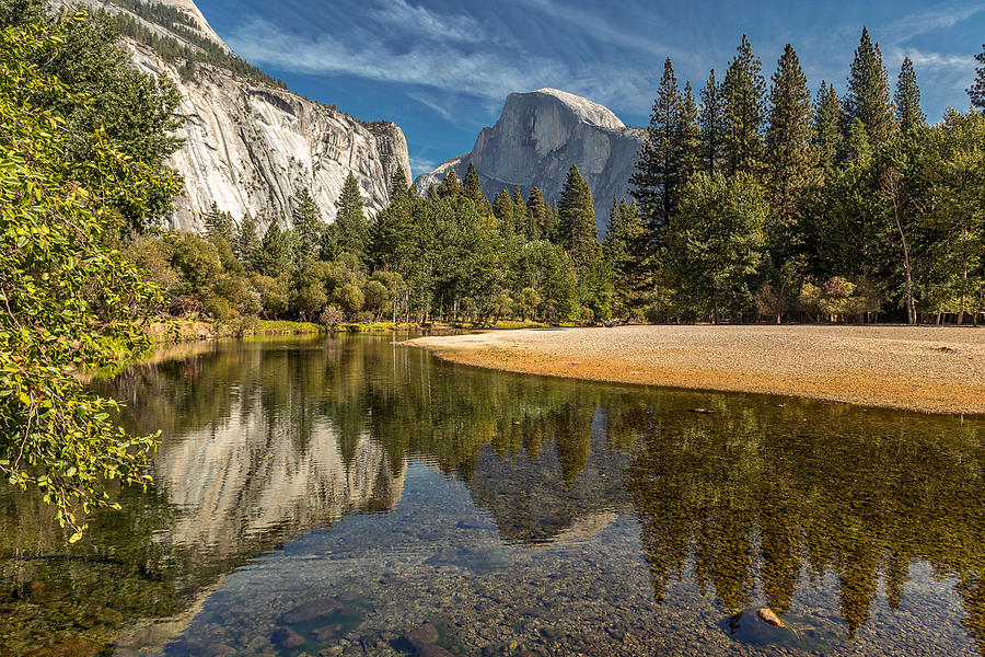 Merced River View I Photograph by Peter Tellone