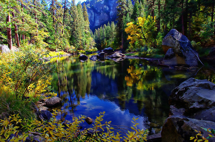 Yosemite National Park Photograph - Merced River Yosemite National Park by Scott McGuire