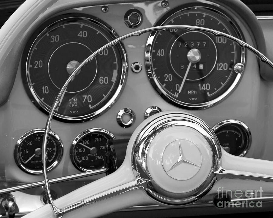 Mercedes 190 SL Photograph by Dennis Hedberg