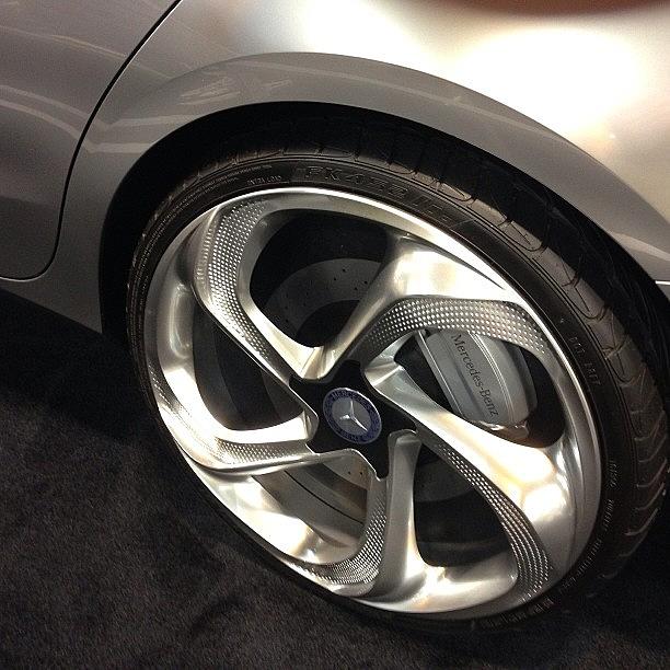 Car Photograph - #mercedes #benz #wheel #future #concept by Zack Martin