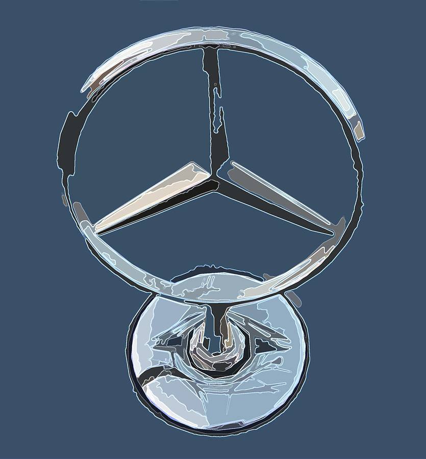 Mercedes Logo 1 Photograph by Samuel Sheats