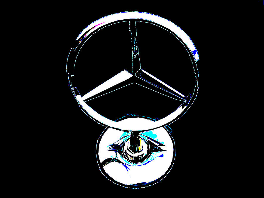 Mercedes Logo 2 Photograph by Samuel Sheats