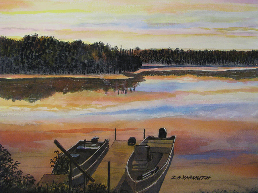 Mercer Morning Painting by Dale Yarmuth