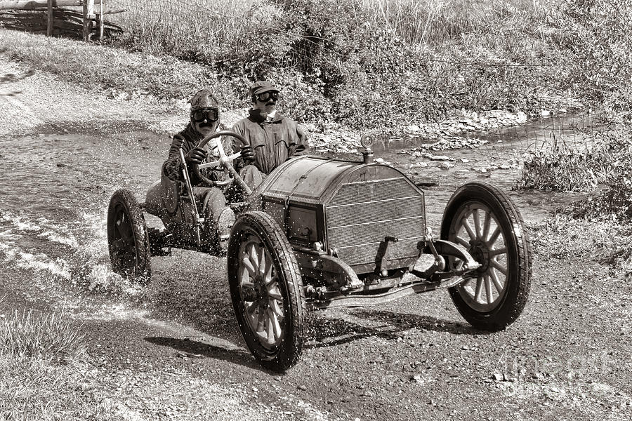 Vintage Photograph - Mercer Raceabout by Olivier Le Queinec