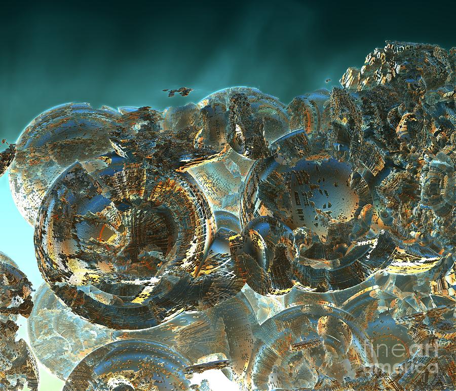Digital Digital Art - Mercury by Bernard MICHEL Digital Digital Art - Mercury by Bernard MICHEL