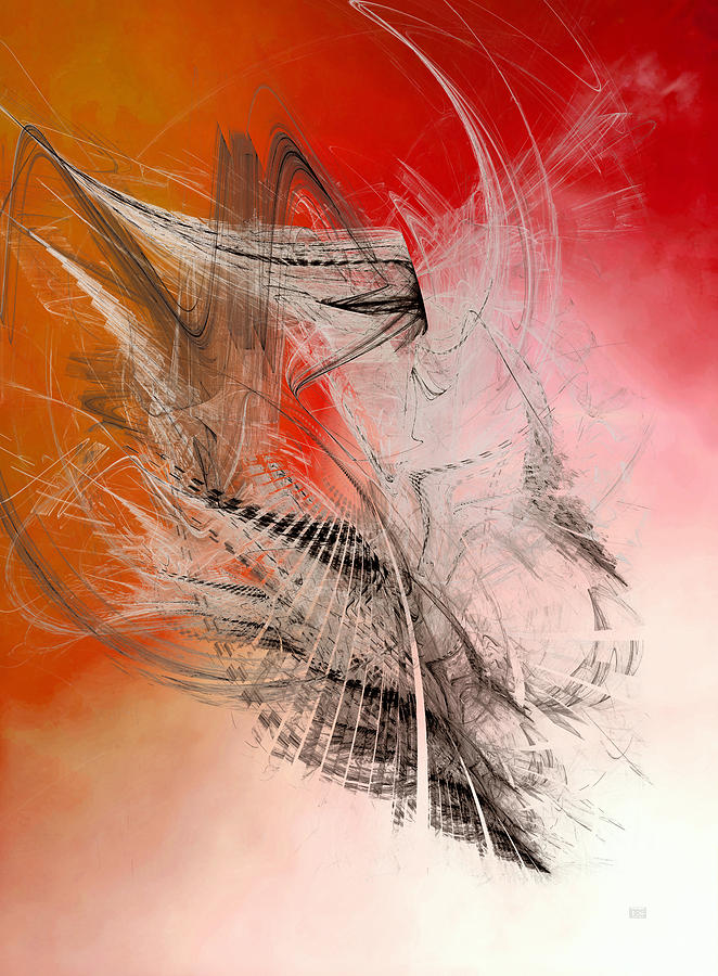 Mercury in Aries - Cardinal Fire Digital Art by Menega Sabidussi