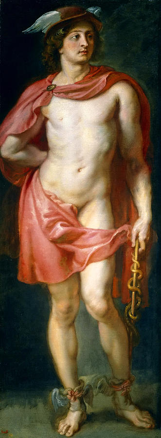 Mercury Painting by Peter Paul Rubens