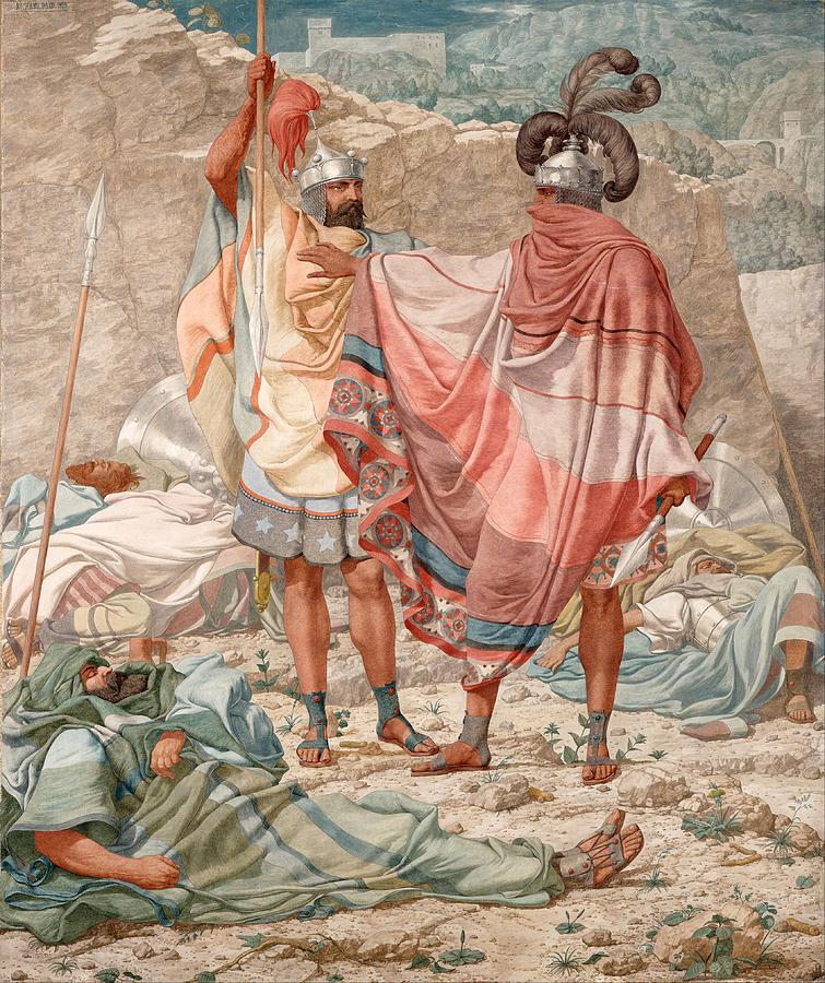 Richard Dadd Painting - Mercy. David Spareth Sauls Life by Richard Dadd