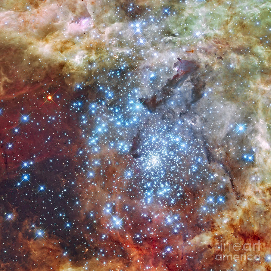 Merging clusters of stars Photograph by Rod Jones