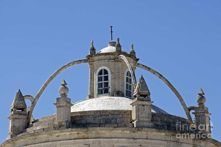 Merida Cathedral Dome Photograph by John  Mitchell