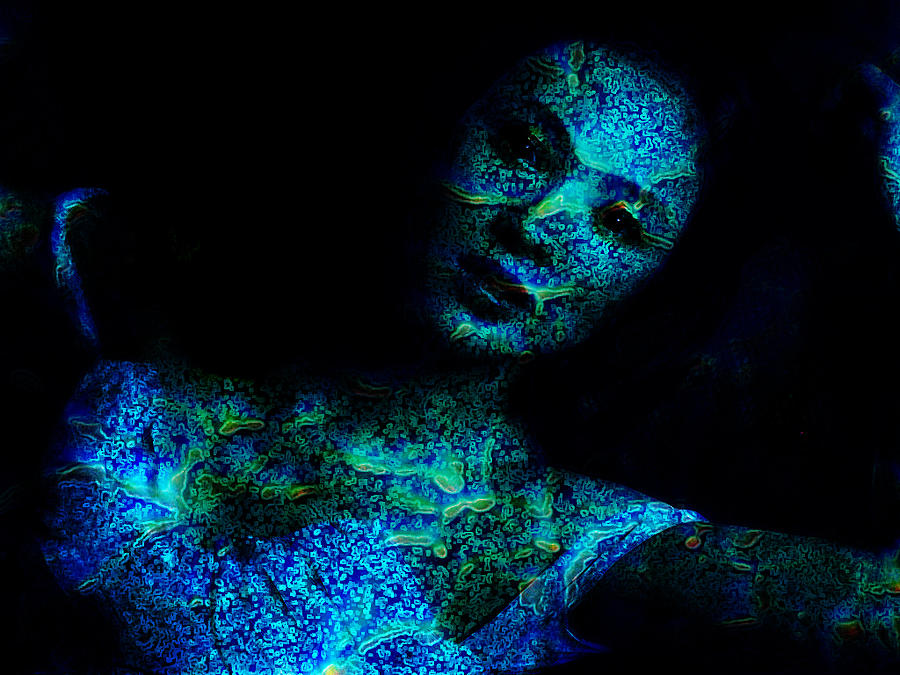 Mermaid Digital Art by David Blank