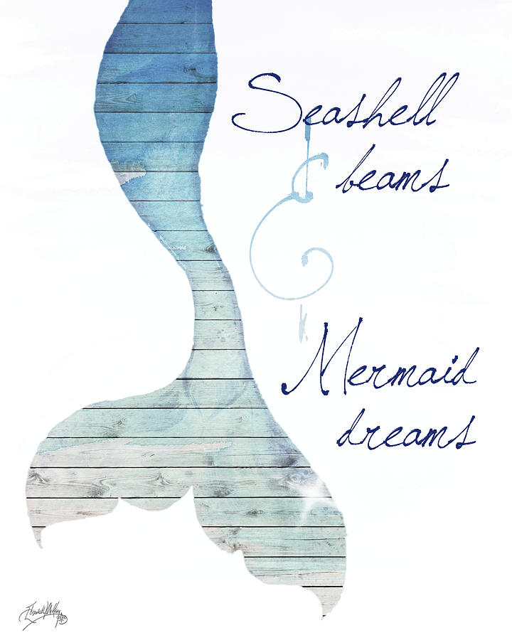 Mermaid Painting - Mermaid Dreams by Elizabeth Medley
