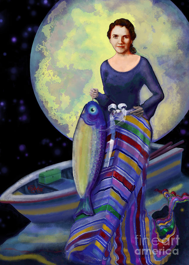 Mermaid Mother Digital Art by Carol Jacobs