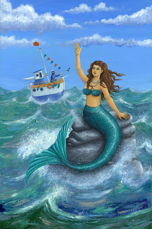 Mermaid Photograph by MGL Meiklejohn Graphics Licensing