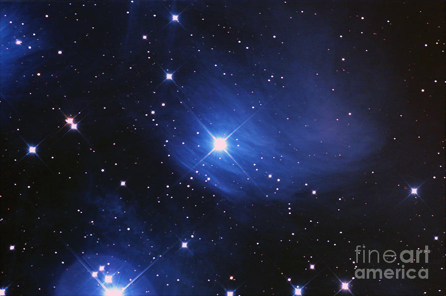 Merope And Reflection Nebula Photograph by John Chumack