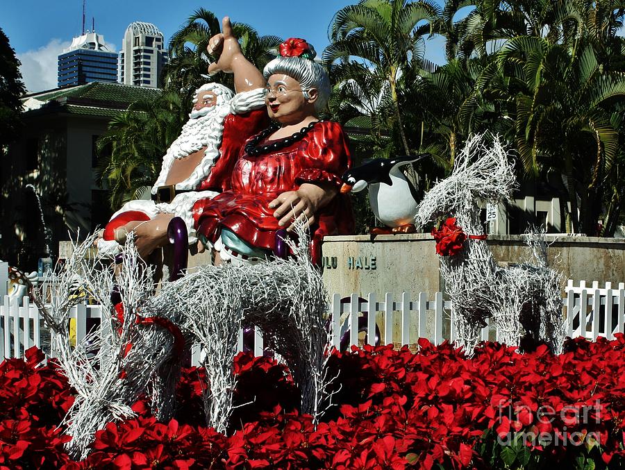 Merry Christmas from Hawaii Photograph by Craig Wood