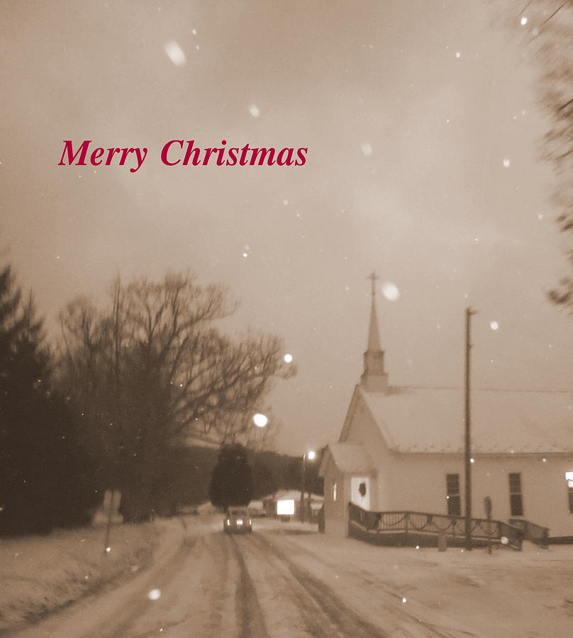 Merry Christmas From Long Ago Photograph by Diannah Lynch