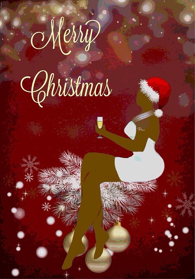 Merry Christmas II Digital Art by Romaine Head