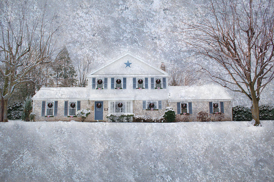Wintry Holiday Photograph by Shelley Neff