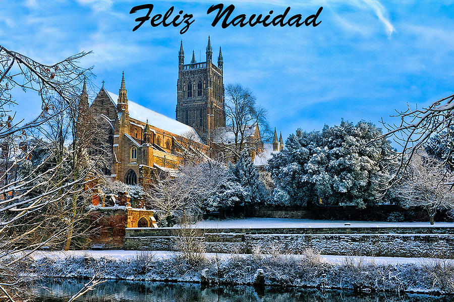 Merry Christmas in Spanish Photograph by Roy Pedersen