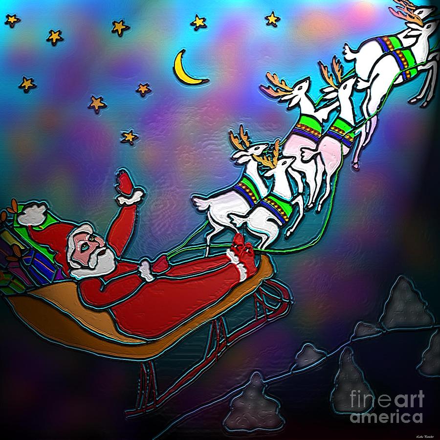 Merry Christmas Digital Art by Latha Gokuldas Panicker