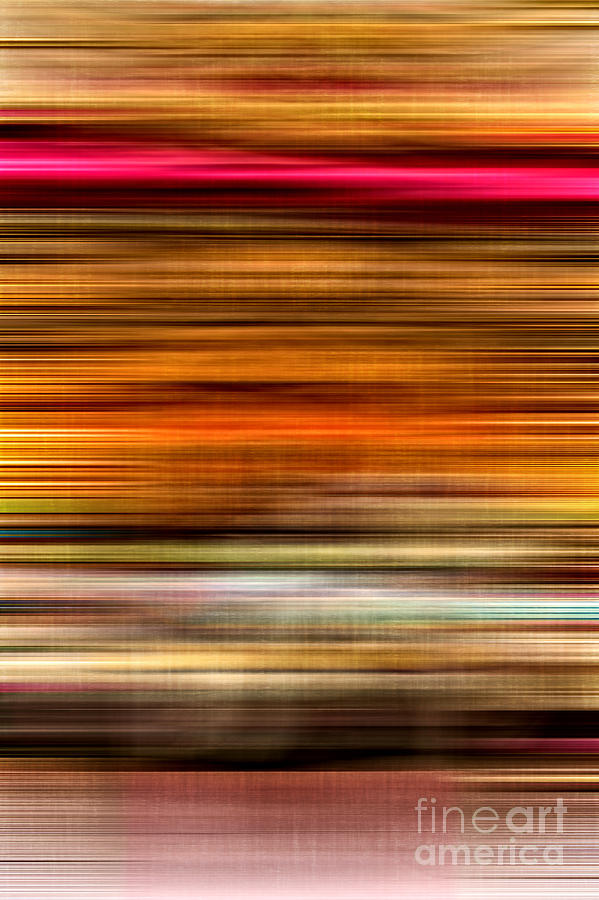 Abstract Photograph - Merry Go Round Abstract by Edward Fielding