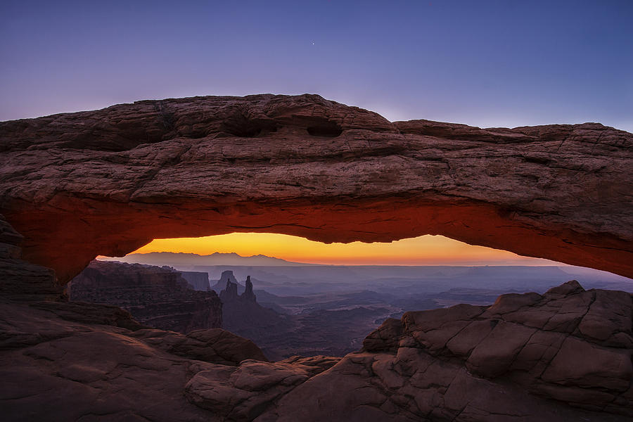Mesa Arch before Dawn Photograph by Andrew Soundarajan