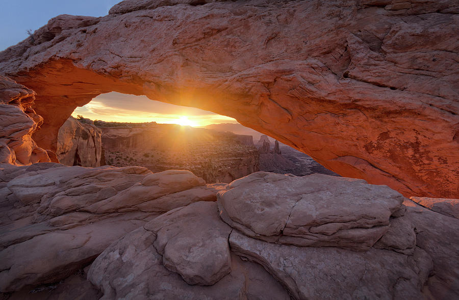 Mesa Arch, Canyonlands Photograph by Jimmy Mcintyre