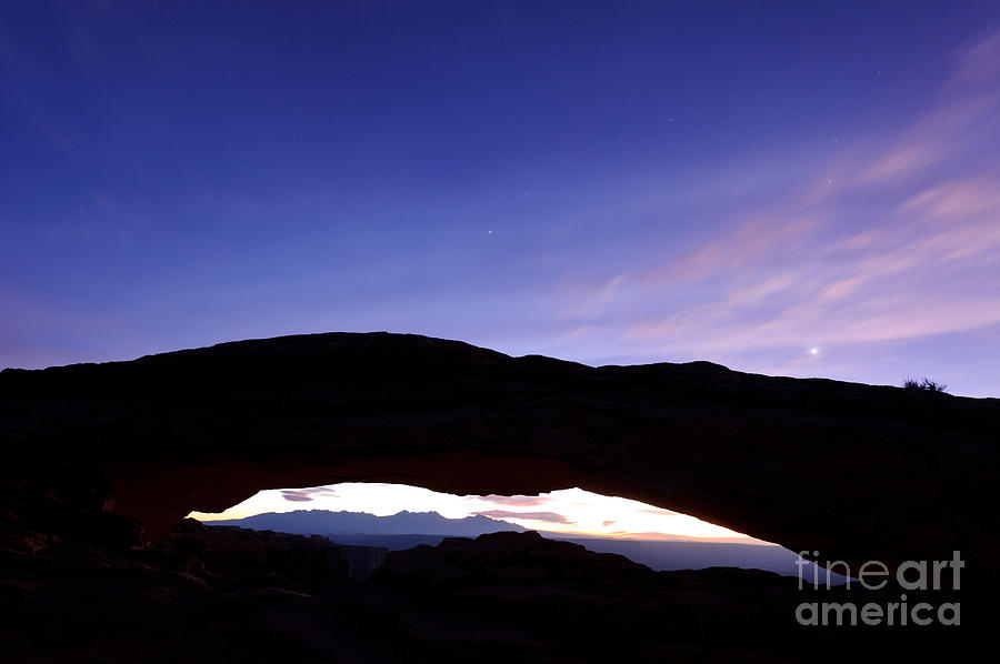 Mesa Arch, Canyonlands National Park Photograph by John Shaw