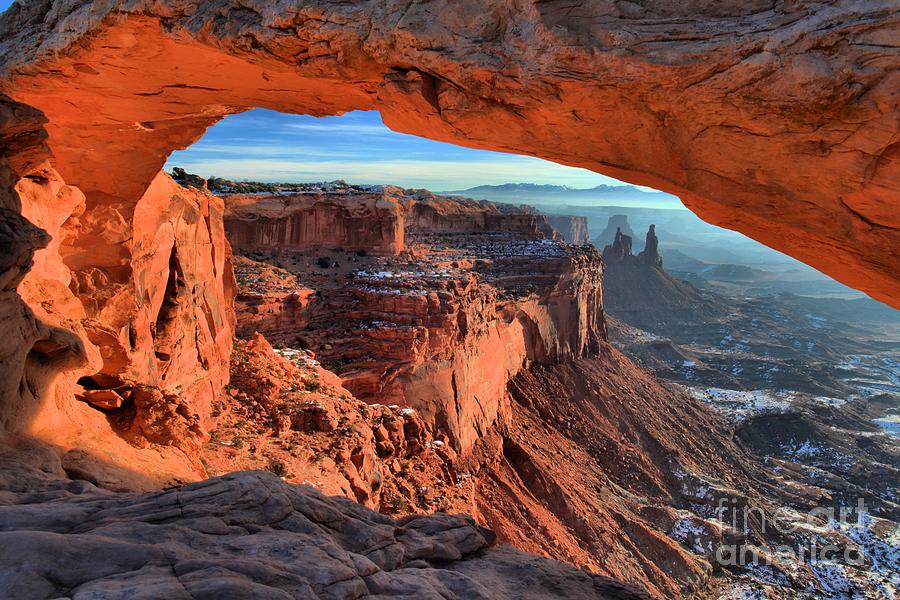 Mesa Arch Frame Photograph by Adam Jewell