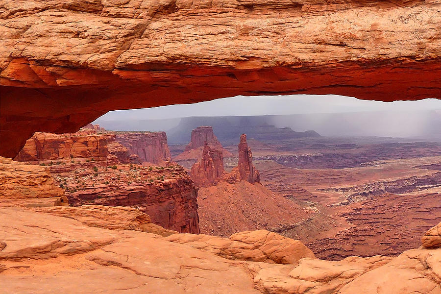 Mesa Arch in Canyonlands National Park Photograph by Mitchell R Grosky