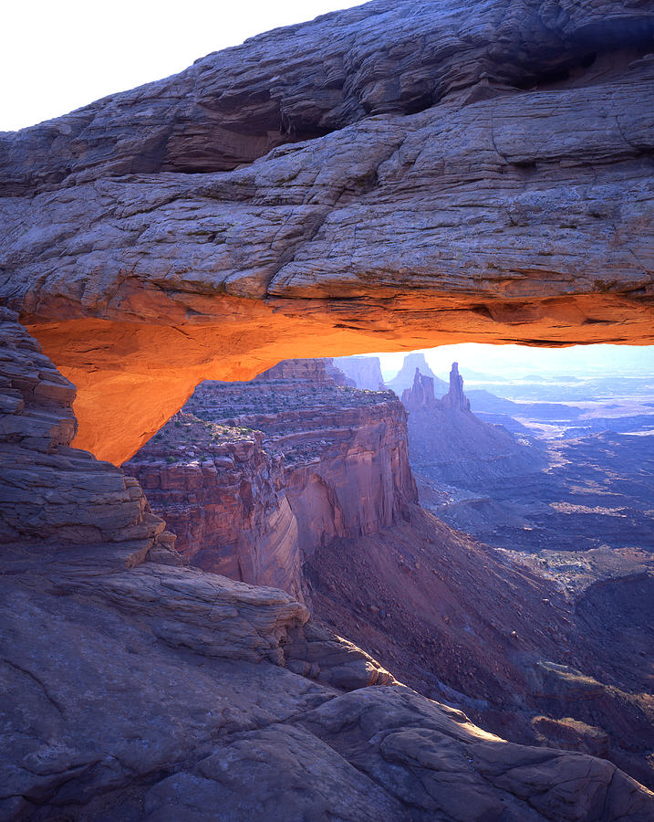 Mesa Arch Morning Photograph by Ray Mathis