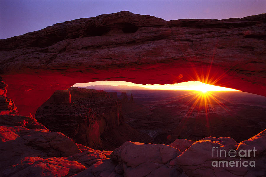 Mesa Arch Sunrise Photograph by Benedict Heekwan Yang