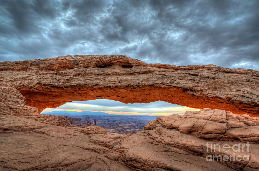 Sunset Photograph - Mesa Arch Sunrise by Michael Ver Sprill