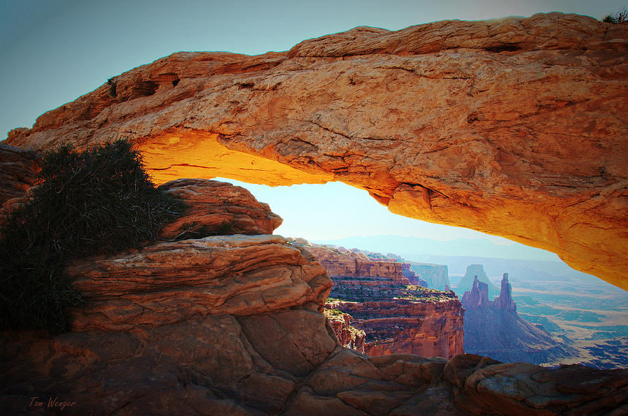 National Parks Photograph - Mesa Arch by Tom Wenger
