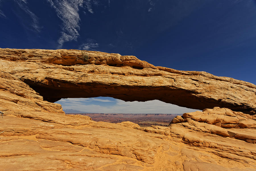Mesa Arch Window View Photograph by Jonathan Davison