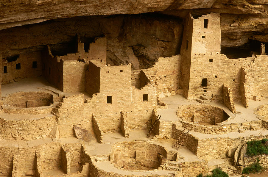 Mesa Verde Cliff Palace Photograph by Harvey Stein