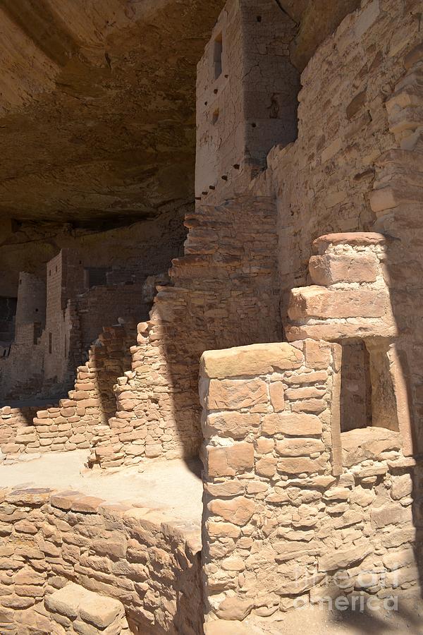 Mesa Verde stone Photograph by Mary Rogers