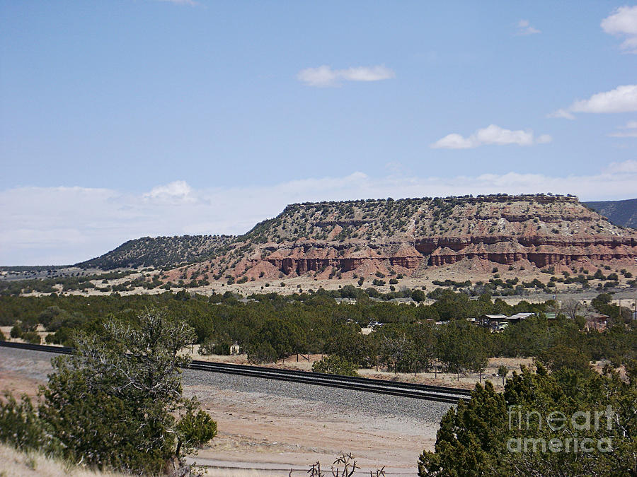 Mesas in New Mexico Photograph by Birgit Seeger-Brooks