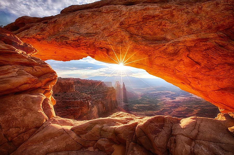 Sunrise Photograph - Mesas Sunrise by Darren White Sunrise Photograph - Mesas Sunrise by Darren White