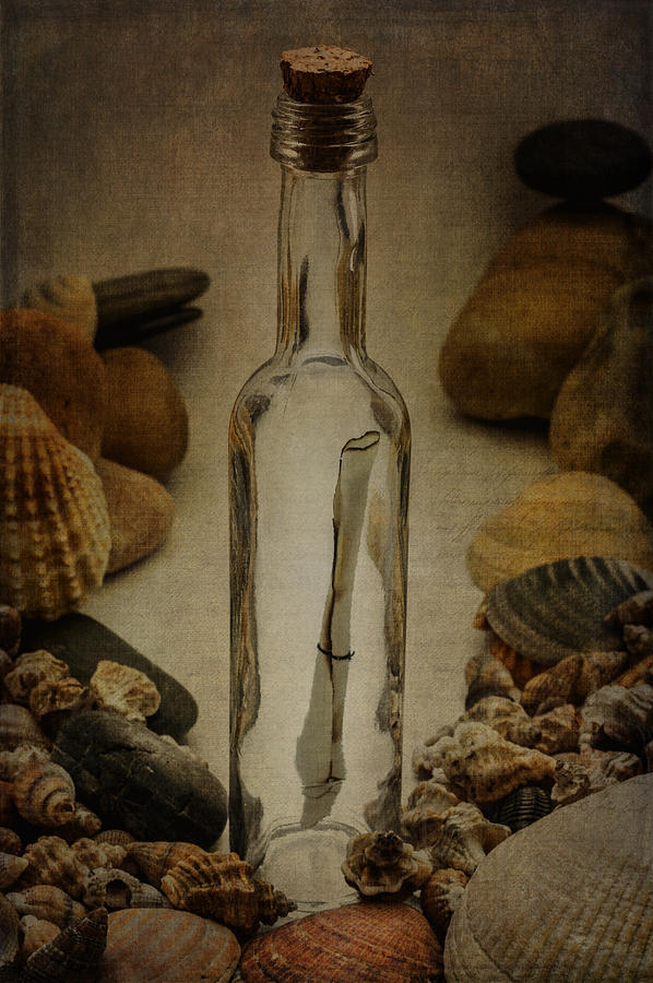 Message In A Bottle II Photograph by Marco Oliveira