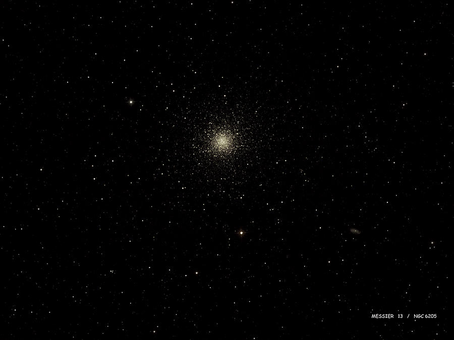 Messier 13 GLOBULAR CLUSTER IN HERCULES Photograph by Chuck Caramella