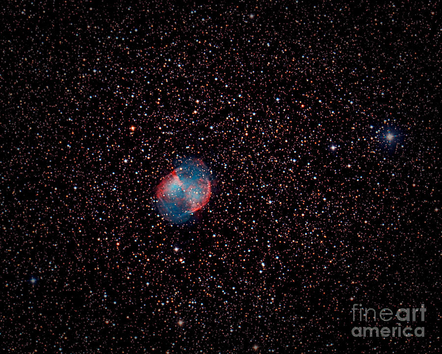 MESSIER 27 ... The Dumbell Nebula ... Photograph by Chuck Caramella