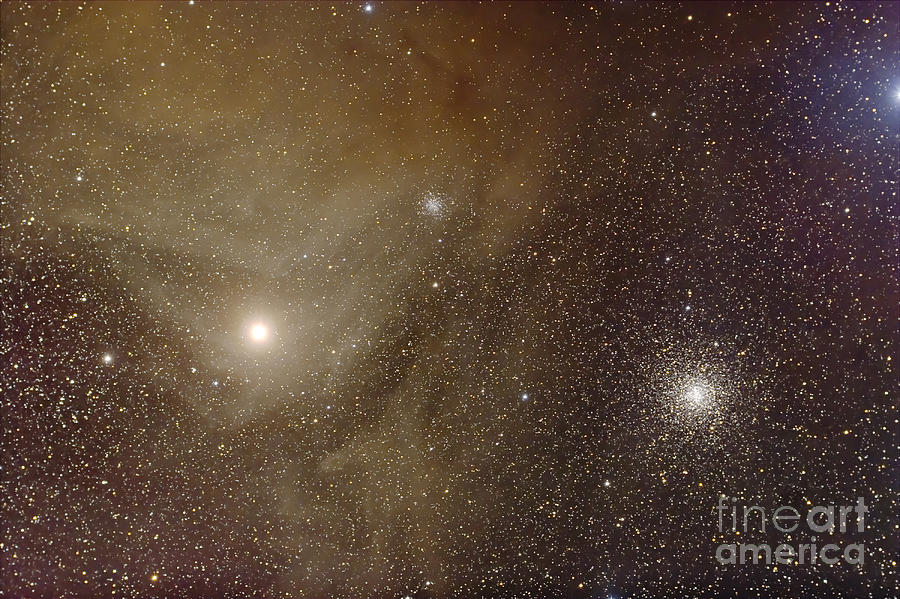 Messier 4 And Ngc 6144 Globular Photograph